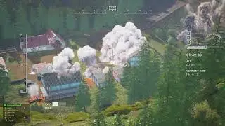 Эпичный заезд на точку в SQUAD - моменты боя