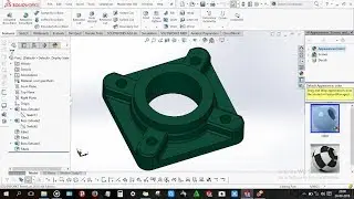 How to design Butterfly (or) pillow type Plummer Block in Solidworks