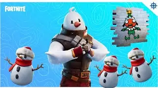 Fortnite - Hide Inside A Sneaky Snowmando In Different Matches