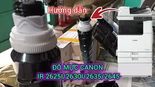 Quá đơn giản với máy photocopy canon IR2625I/2630I/2635/2640.
