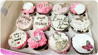 Dua e khair theme Fondant cupcakes decoration Tutorial #youtube #recipe