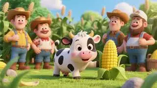Baby Cow and the Corn Crew &ndash; Nursery Rhymes & Kids Songs | Description