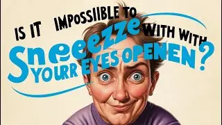 Minute Myth Busters - Is it Impossible to Sneeze with Your Eyes Open?