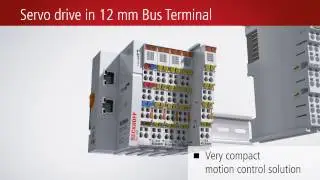 Complete servo drive in an ultra-compact EtherCAT Terminal