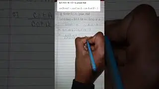 !! TRIGONOMETRY TOUGH QUESTION SOLVED IN JUST 15 SECONDS !! #youtubeshorts #trending #viral