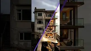 From Abandoned Cliff House to Luxury Dream Home #BeforeAfter #Renovation #Makeover