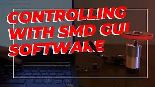Controlling a DC motor's speed with SMD GUI Software