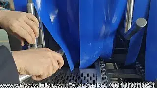 How To Fix and Adjust Tray Washing Machine Guide Rod for Different Size Tray Crate Washing