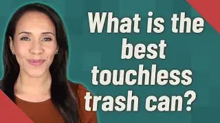 What is the best touchless trash can?