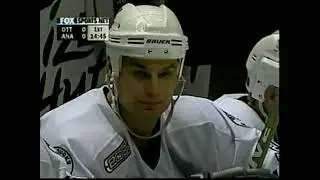 1999-2000 NHL Anaheim Mighty Ducks vs Ottawa Senators