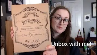 Unboxing | Galen Leather Hobonichi Mega Weeks Cover