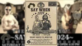 Robbie Paige Vs ANDINO (SWA Heavyweight Championship)