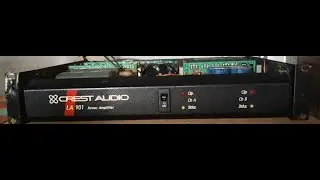 Crest Audio. LA 901. diagnostico.