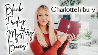 Charlotte Tilbury Mystery Box Unboxing - Black Friday 2021 - SO EXCITED FOR THIS ONE!