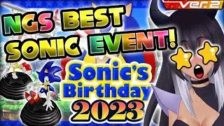 The BEST Sonic Event in PSO2 NGS || Sonic's Birthday Collab 2023