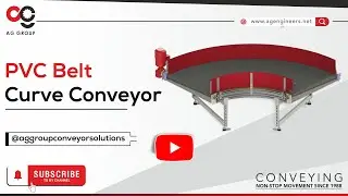 PVC Belt Curve Conveyor | Curve Conveyor System | Conveyor Belt | Conveyor System