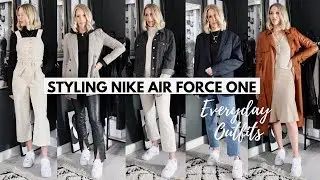 Nike Air Force Ones | How To Style Air Force 1 White Trainers With Everyday Outfits
