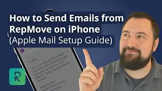How to Send Emails from RepMove on iPhone (Apple Mail Setup Guide)