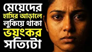 মেয়েদের হাসির আড়ালে লুকিয়ে থাকা ভয়ংকর সত্যিটা || Heart Touching Quotes in Bangla | Emotional Speech