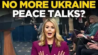 Karoline Leavitt LIVE: Trump &lsquo;Extremely Frustrated&rsquo; With Russia-Ukraine War | White House LIVE
