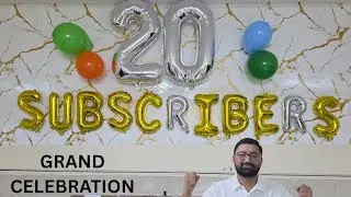 🎉 20 Subscribers, Small Channel Big Dreams | Thanks To India 🇮🇳, Pakistan 🇵🇰 and UAE 🇦🇪
