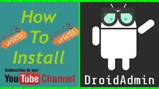 DroidAdmin - лучший бесплатный APP Repo 2018, никогда больше не теряйте свой апкс