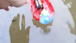 Make Water Motor Boat: Parts available at hacktronics.co.in