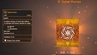 Warlander Gameplay Snow Vortex Explain