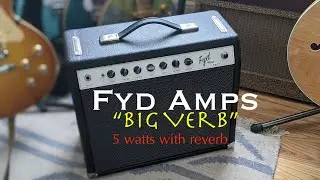 Усилители FYD &mdash; ламповый усилитель &laquo;Big Verb&raquo; мощностью 5 Вт с реверберацией и регулятором DWELL!