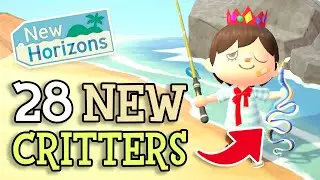 Animal Crossing New Horizons: FISH & BUG'S YOU NEED TO CATCH (June's New Critter & Shark Guide)