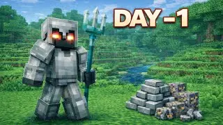 Minecraft Day 1 :-- A BEGINNER'S LUCK