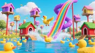 Funny Duck Song | Fun children's songs for kids