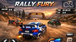 Rally Fury Extreme Racing Simulator - Sport Car Offroad Driving - Android GamePlay #2