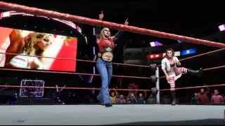 RAW: Trish Stratus and Mickie James vs. Summer Rae and Layla