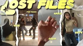Lost files !!, bday dinner, Grwm, hair, nails, etc 