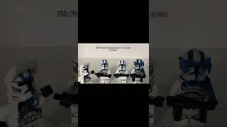 5th Fleet Security Clone Troopers in LEGO