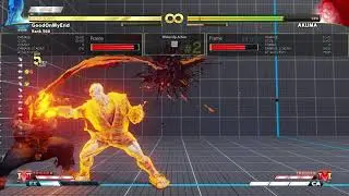 The hardest combo I've ever done in Street Fighter V [Oro]