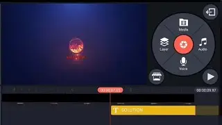 Fire Explosion Intro In Kinemaster Tutorial ll Fire explosion effect with sound