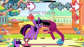 FNF My Little Pony vs Rainbow Friends Sings Bluey Smile | Can Can Song FNF Mods