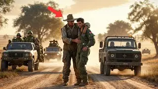 Farmer Helps Injured Pilot on Remote Road, Next Morning Military Convoy Delivers Unexpected Package