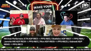 RB ADP Steals That WON Leagues in 2025 | Fantasy Football Overachievers