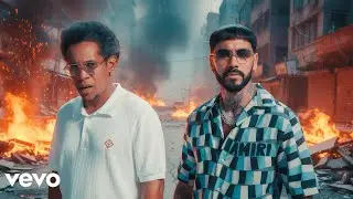 Tego Calderon, Anuel AA - Cara de Cartón (Official Music Video)