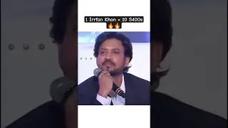 Pakistani Reporter Got ROASTED by Irrfan Khan on Live!#yt #ytshorts #shortsfeed #bollywood #trending