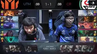 Highlights UTM vs CR || Game 2,3 - VCS M&ugrave;a Xu&acirc;n 2018 [19.1.2018]