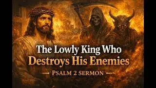 The Lowly King Who Terrifies Sin, Death, and the Devil | Psalm 2 Sermon