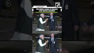 PM Narendra Modi arrives in Brazil to attend 17th BRICS Summit in Rio De Janeiro