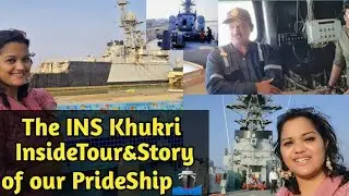 INS Khukri Ship Vlog | Watch Inside View| Amazing Experience of Our Indian Navy Fighter Ship 🚢