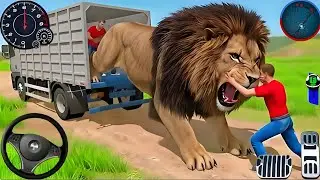Animal Cargo Truck Driving Game 3D - Animal Transport Cargo Truck 2024 - Android Gameplay