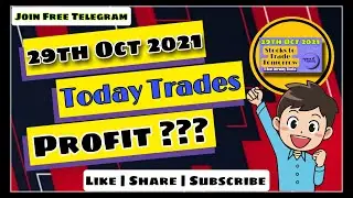 29th October 2021 Performance | Intraday Stocks Performance | Our Todays Performance.