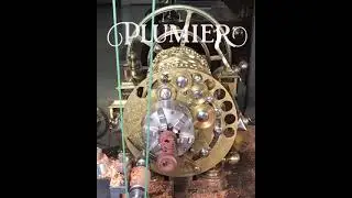 Holtzapffel No. 1636 Rose Engine Cutting a Hollow Staircase Column with Geometric Chuck.